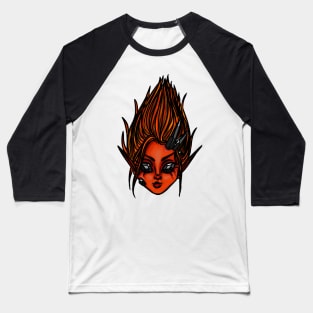 Fire Spark Baseball T-Shirt